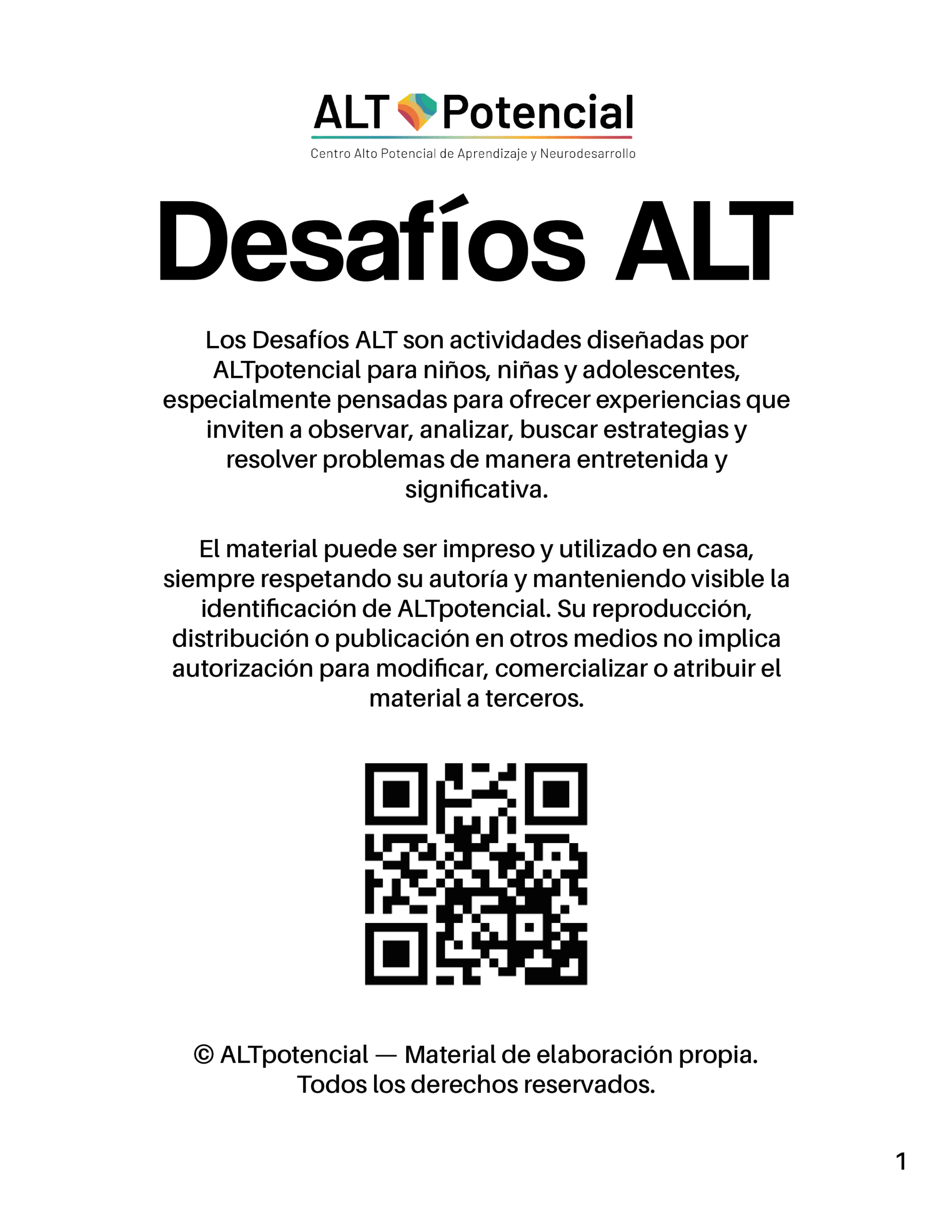 Desafíos ALT